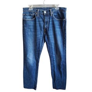 Levis 508 Men Jeans Size 34x32 (Fit 34x31) Medium Wash Tapered Slim Leg Stretch